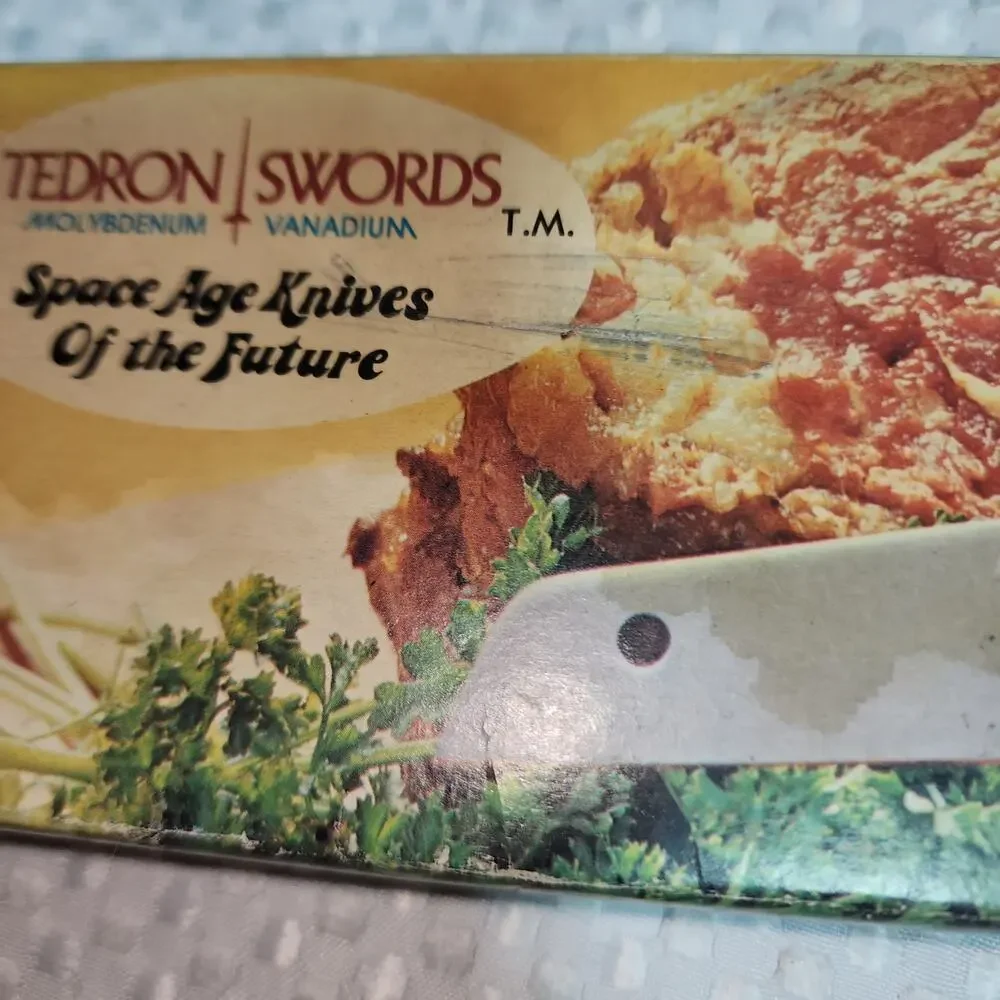 VINTAGE 1970 TEDRON SWORDS 5 PIECE KNIFE SET